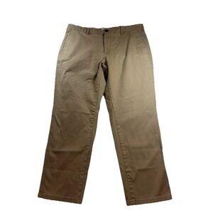 Joseph Abboud Pants Mens 38x29 Khaki Stretch Cotton Classic Fit Chino Casual